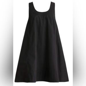 J. Crew Scoop neck Swing Cotton Dress, size Large